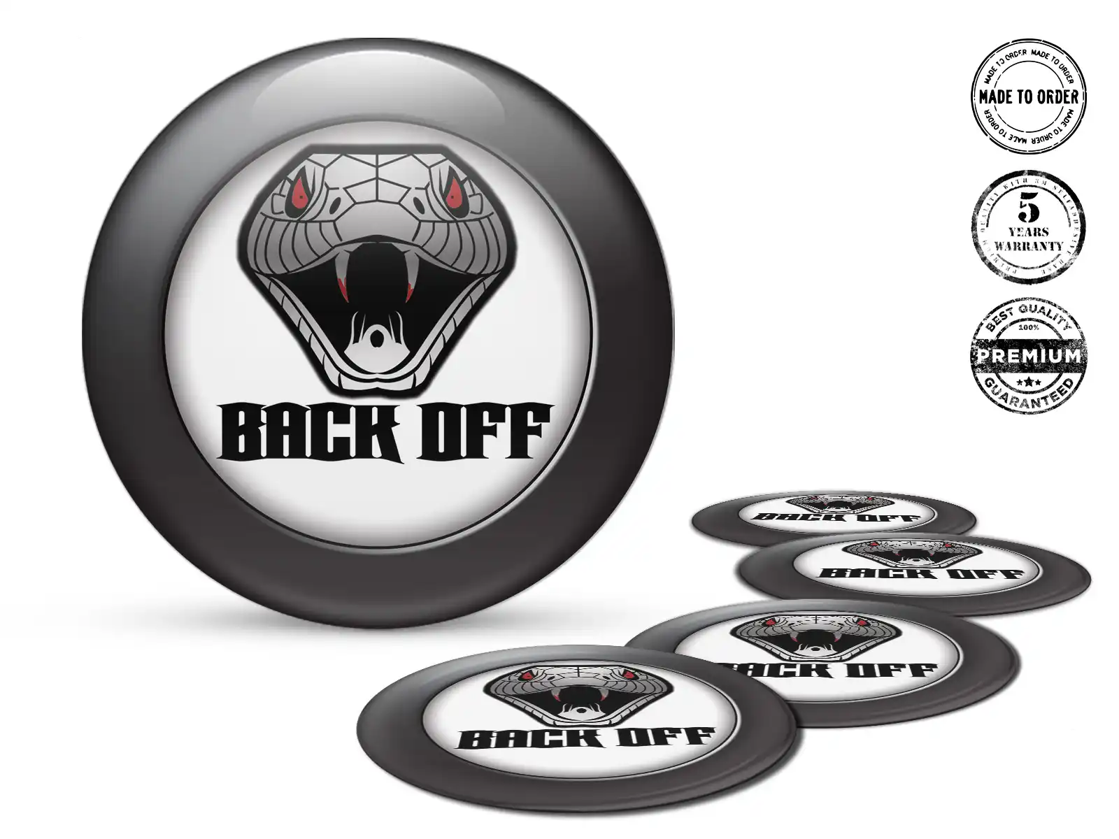 Wheel Sticker Logo Ultimate Plasma Flow Surge